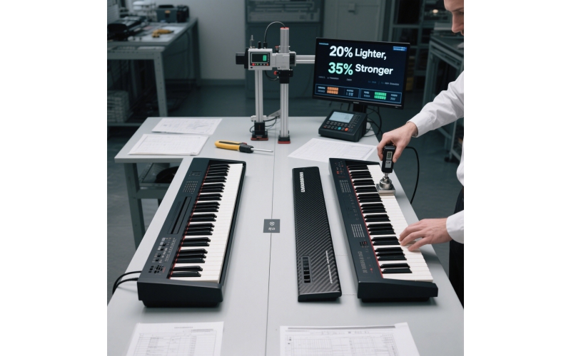 Breakthrough in Carbon‑Fiber Keyboard Tech: 20% Lighter, 35% Stronger